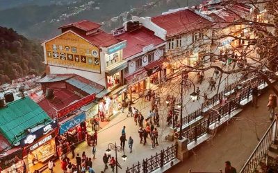 Mall Road in Kasauli1 Mall Road in Kasauli1